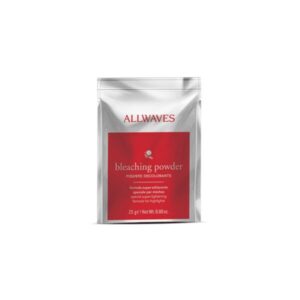 Bleaching Powder - Polvere decolorante in bustine - Formula Super-Schiarente speciale per mèches - ALLWAVES - 25g